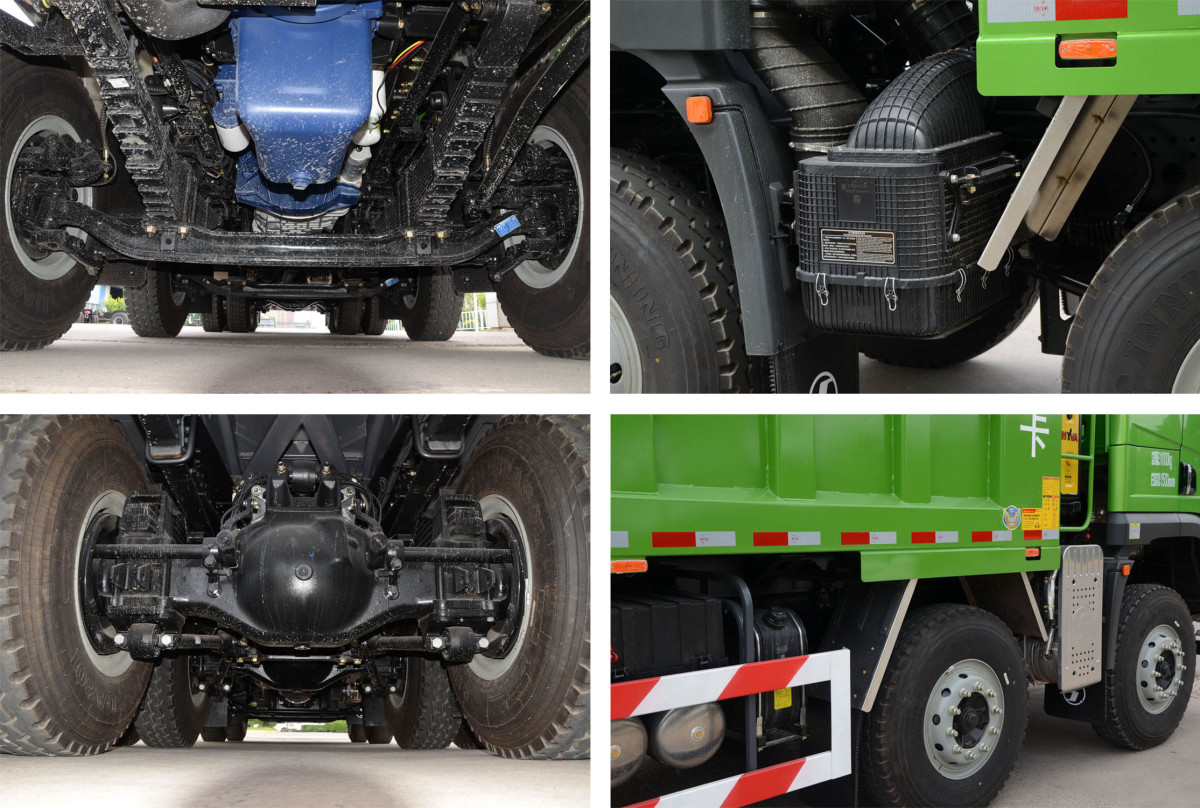 陕汽重卡 德龙X5000 公路标准版 430马力 8X4 7.6米自卸车