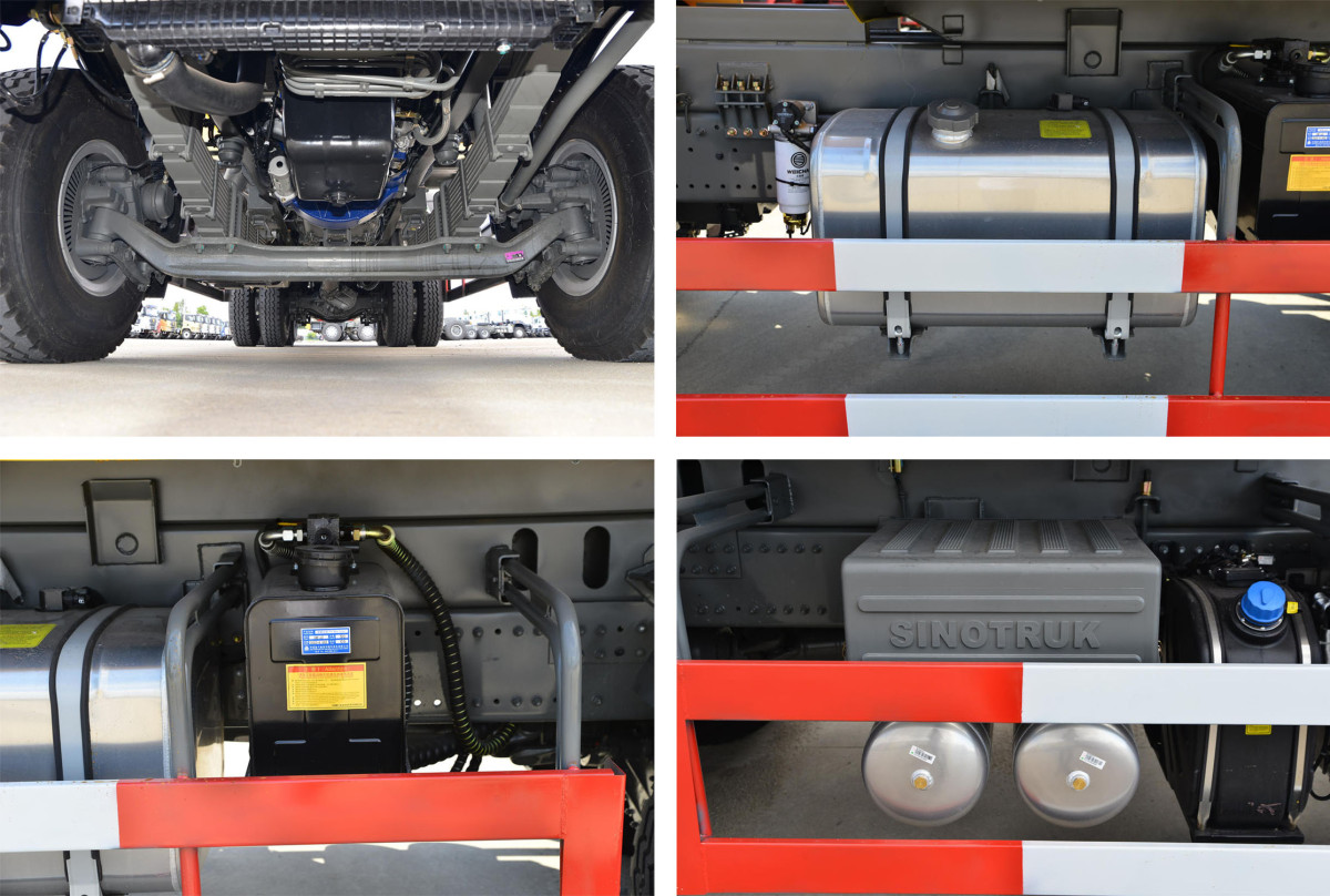 中国重汽HOWO TX 400马力 6X4 6.3米自卸车