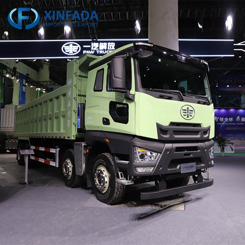 FAW J7 13.2L Diesel 640hp 8x4 drive 12-speed 8.5m Tipper/Dump truck