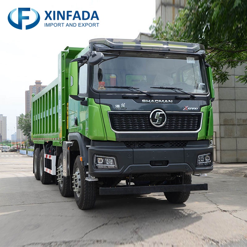 SHACMAN X5000 Heavy Truck 430hp 8x4 drive 7.6m Tipper/Dump truck
