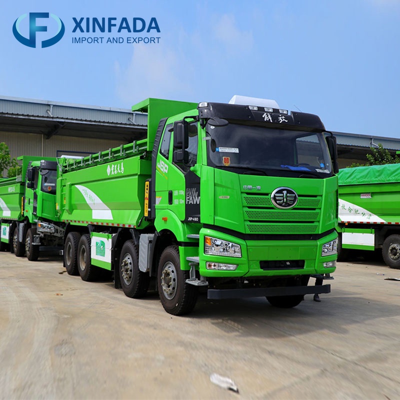 FAW New J6P Heavy Truck 460 horsepower 8x4 drive 6.5m Tipper/Dump truck