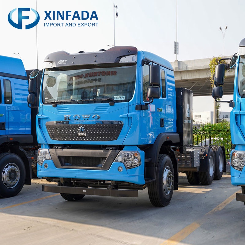 SINOTRUK HOWO TX EV 6x4 drive Pure Electric Tractor Unit CATL 400kWh