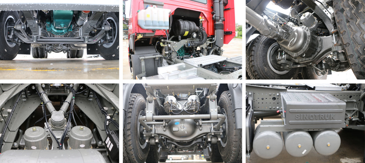 重汽豪沃7 380马力 6X4牵引车16档