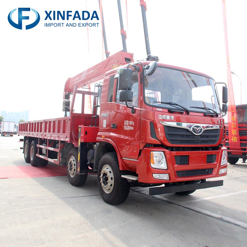 SINOTRUK HOMAN H5 310HP 8x4 Drive Crane Truck