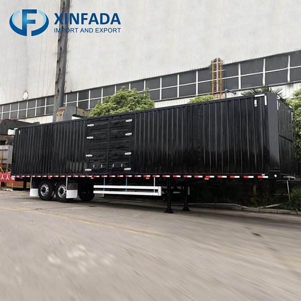 Dual-Axle Van Trailer