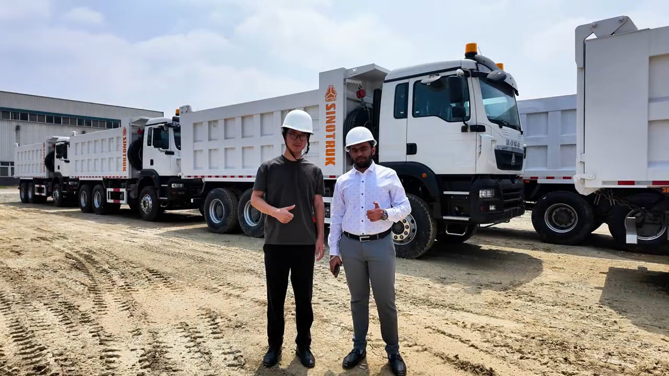 Indian Client Finalizes Deal: Three Sinotruk Howo TX Dump Trucks Bound for the Congo Indian Client Finalizes Deal: Three Sinotruk Howo TX Dump Trucks Bound for the Congo