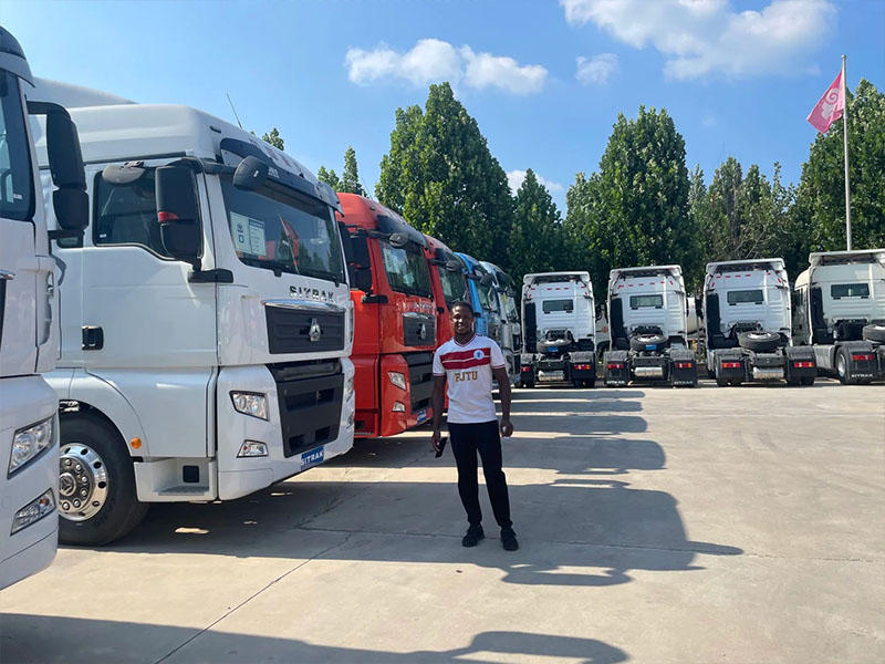 We Successfully Delivered an Order of HOWO Tractor Trucks to a Nigerian Client We Successfully Delivered an Order of HOWO Tractor Trucks to a Nigerian Client