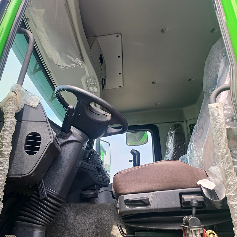 PHOTOS Auman GTL 6X4 Camion à benne basculante vert