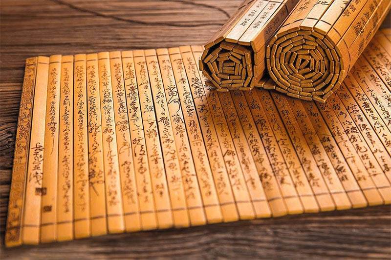 bamboo slips bamboo slips