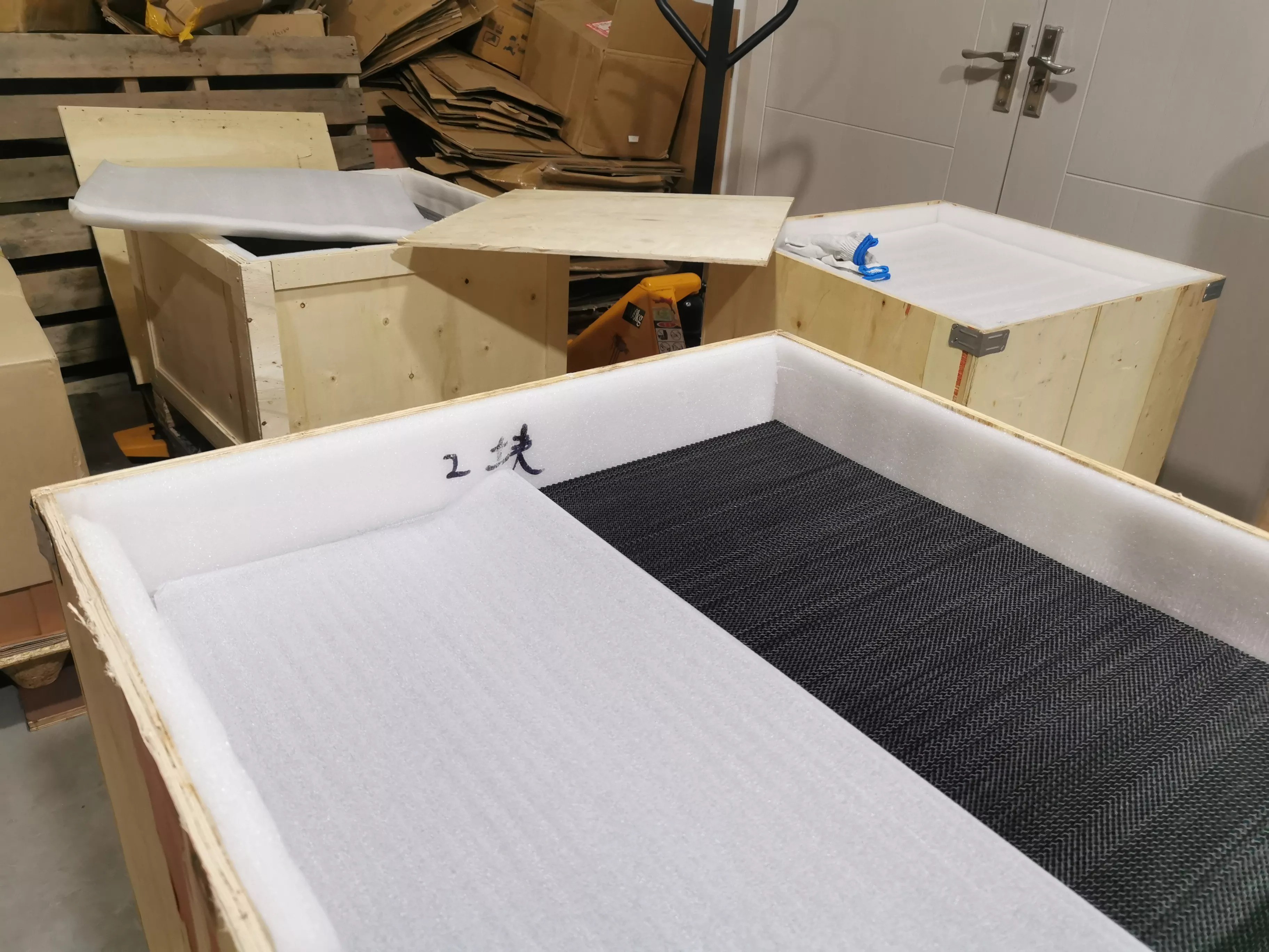 600*600 stainless steel honeycomb core ready for shipment