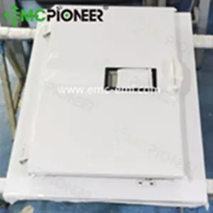 Custommized RF shielding door finish production