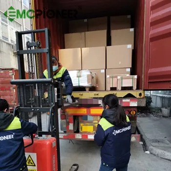 Microwave absorber for EMC chamber ready for shipment