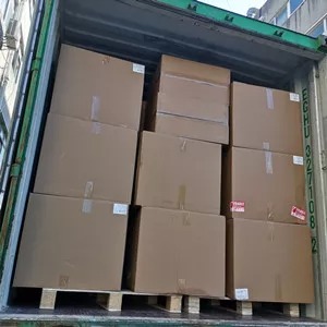 A whole cabinet of absorbing materials is ready for shipment
