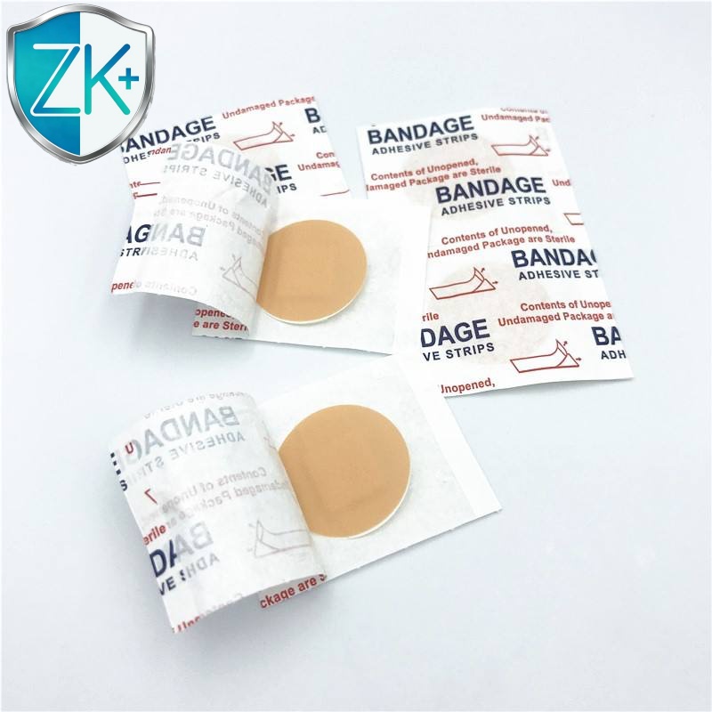 Round 22mm Adhesive Circular Bandaid Injection Round Medical Spot First Aid Plaster Spot Bandage