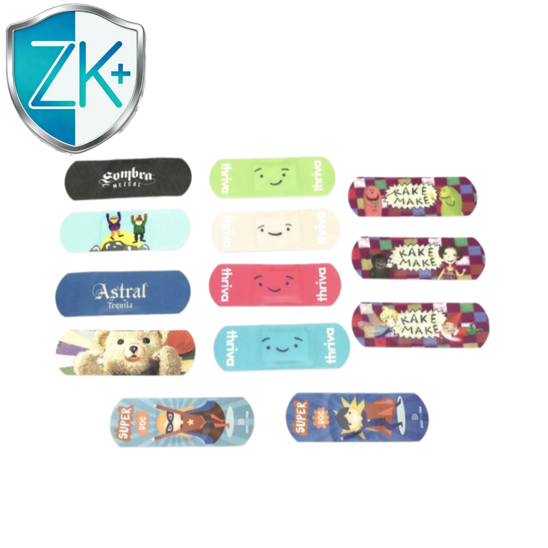 Cartoon Breathable Adhesive Bandages: Fun, Safe & Skin-Friendly Wound Care for All Ages