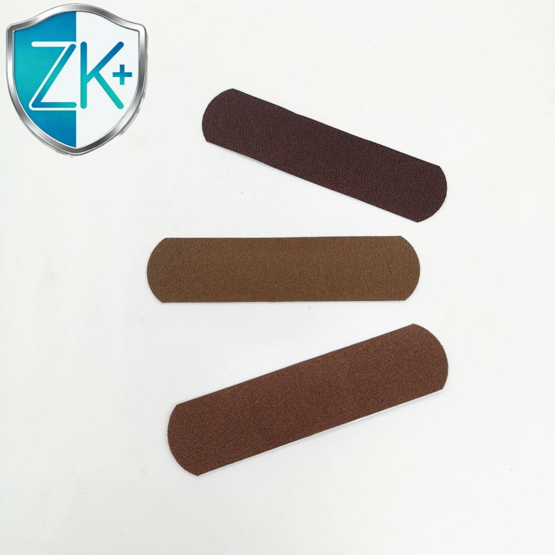 Adhesive Elastic Fabric Brown Color Wound Plaster