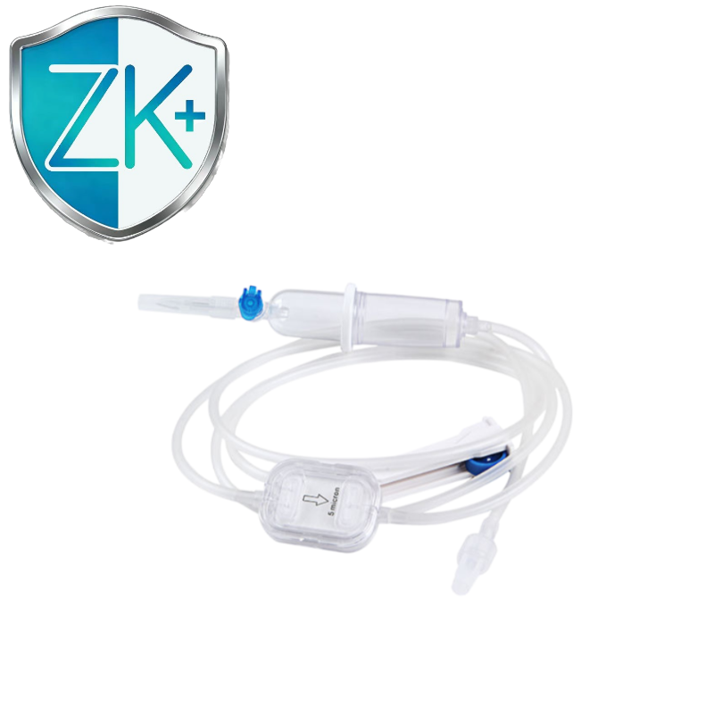 Medical Intrafix Double Chamber Safe Infusion Set with Air Stop Filter EOS Disinfecting Type