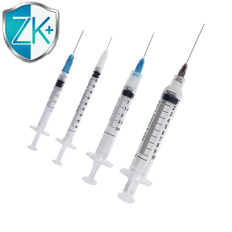 Safety Syringe with Retractable Needle Hospital Syringes