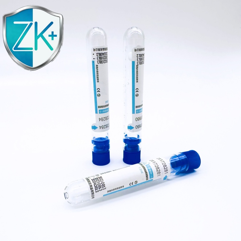 CE Non Vacuum Blood Collection Tubes Edta K2 Edta K3 Non Vacuum Blood test Tubes