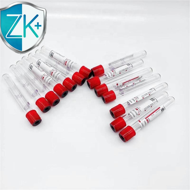 3ml Clot Activator Tube Red Top PET Vacuum Blood Collection Tube 13*75mm Human Venous Blood Sampling Tube