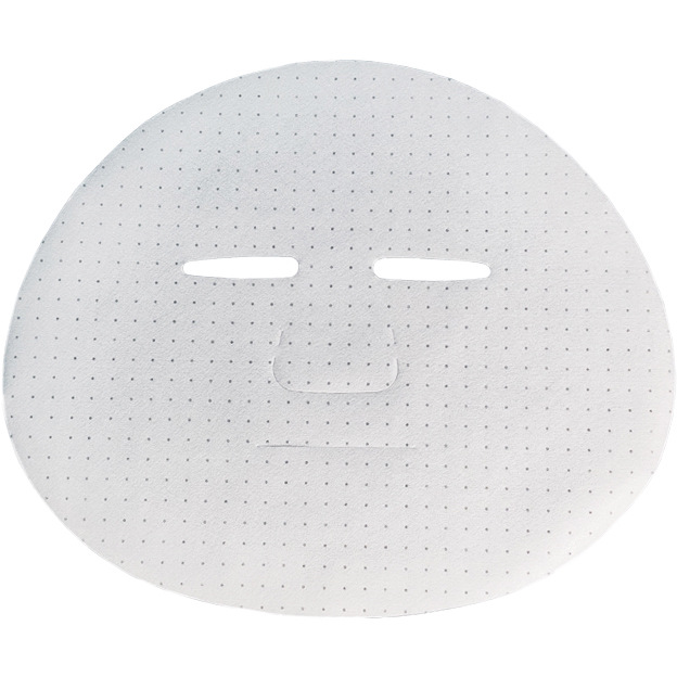 Cuprammonium rayon and natural fiber blend facial mask base fabric