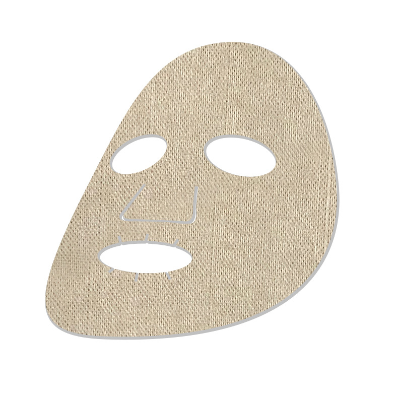 Natural rose fiber facial mask sheet