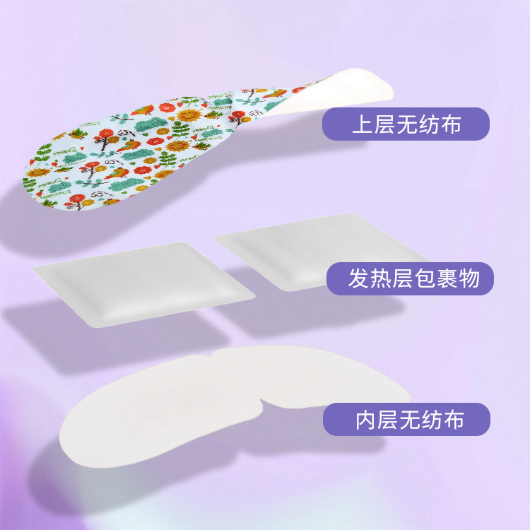 Disposable self-heating steam eye mask/sleep eye patch