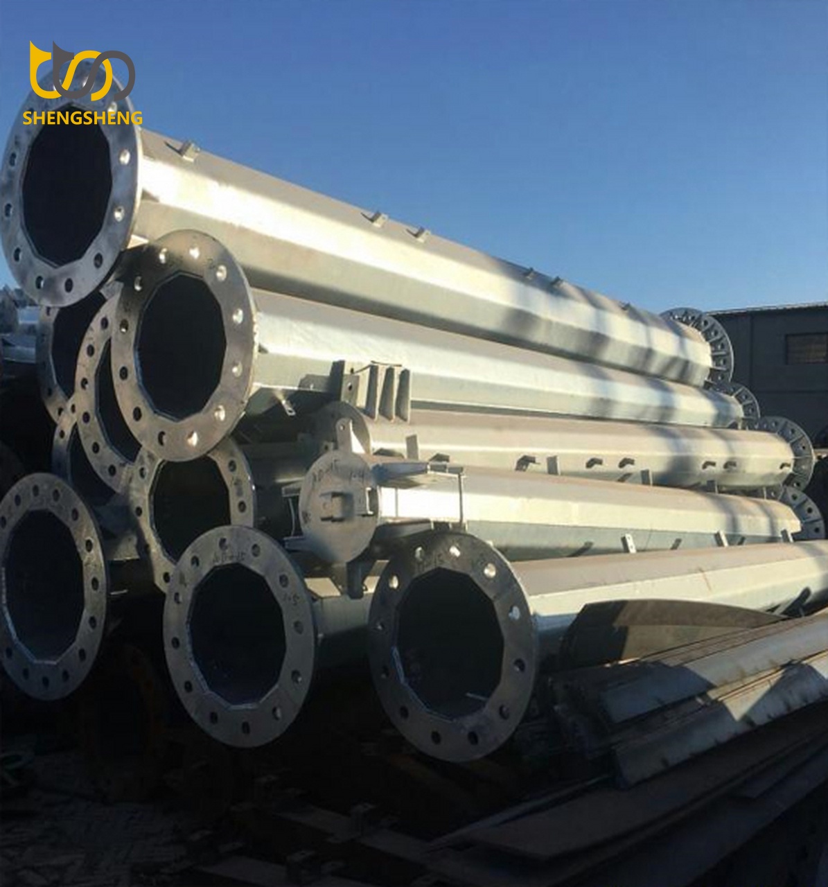 Steel pipe /Pole iron tower