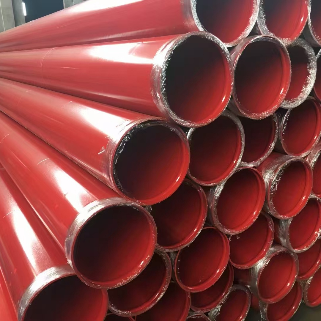 Tubo de acero para extinción de incendios