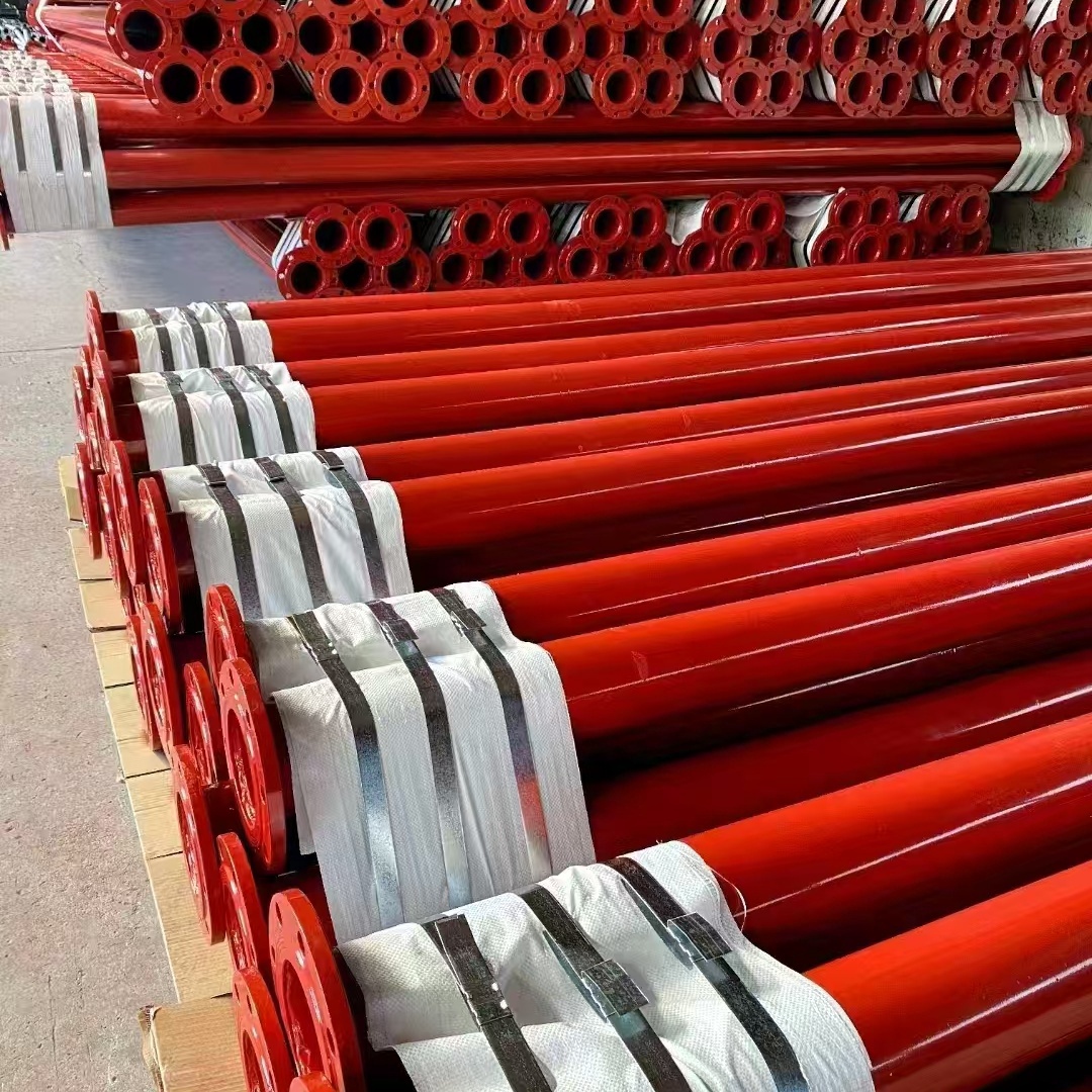 Tubo de acero para extinción de incendios