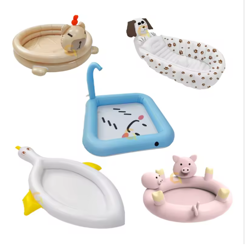 Children's inflatable swimming pool