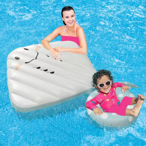 Mother and baby floating mattress