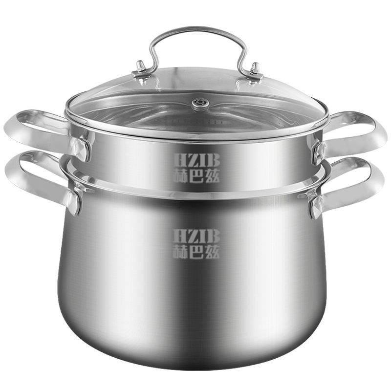 Vaporizador de acero inoxidable 304 HZIB para uso doméstico - olla para sopa