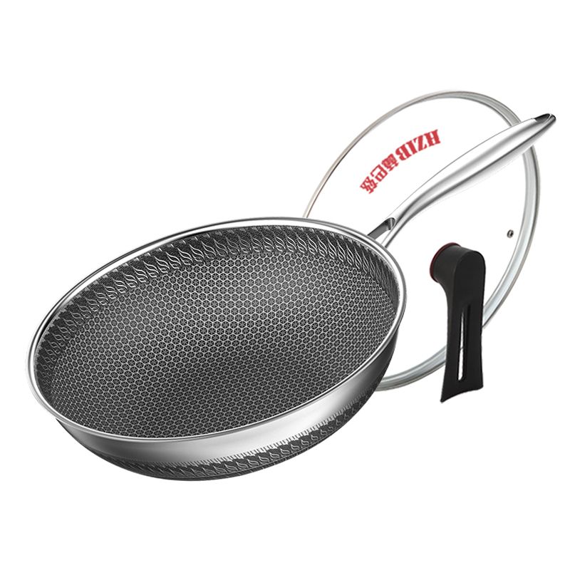 Sartén antiadherente de acero inoxidable 304 HZIB