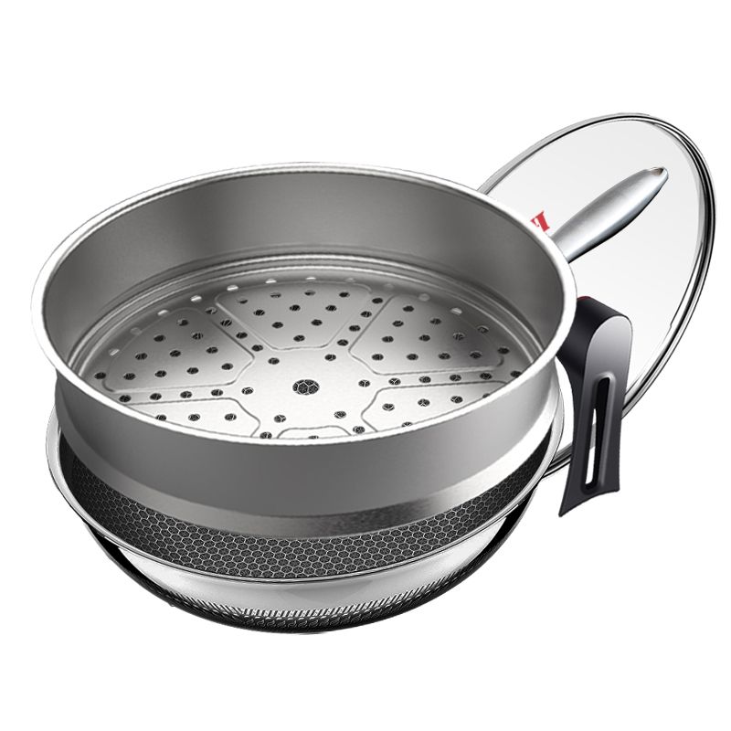 Sartén antiadherente de acero inoxidable 304 HZIB