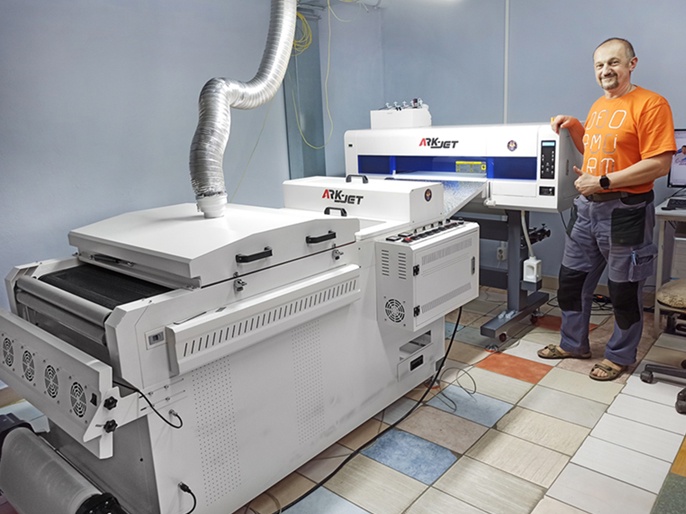 The JOYINJET JN-702 printer has been installed in Russia.