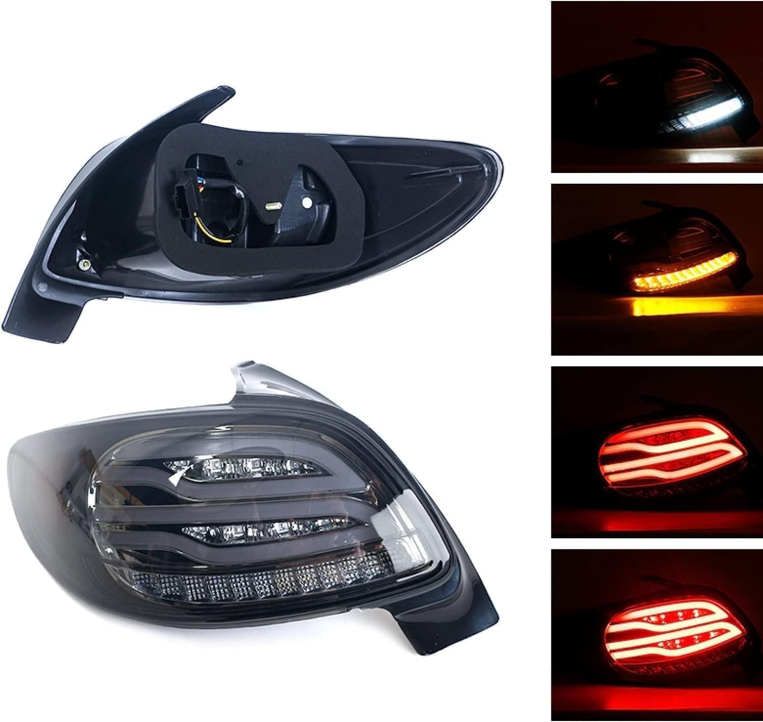 Car Rear Tail Light For Peugeot 206 2004 2005 2006 2007 2008