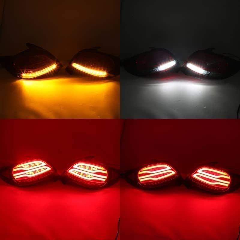 Car Rear Tail Light For Peugeot 206 2004 2005 2006 2007 2008