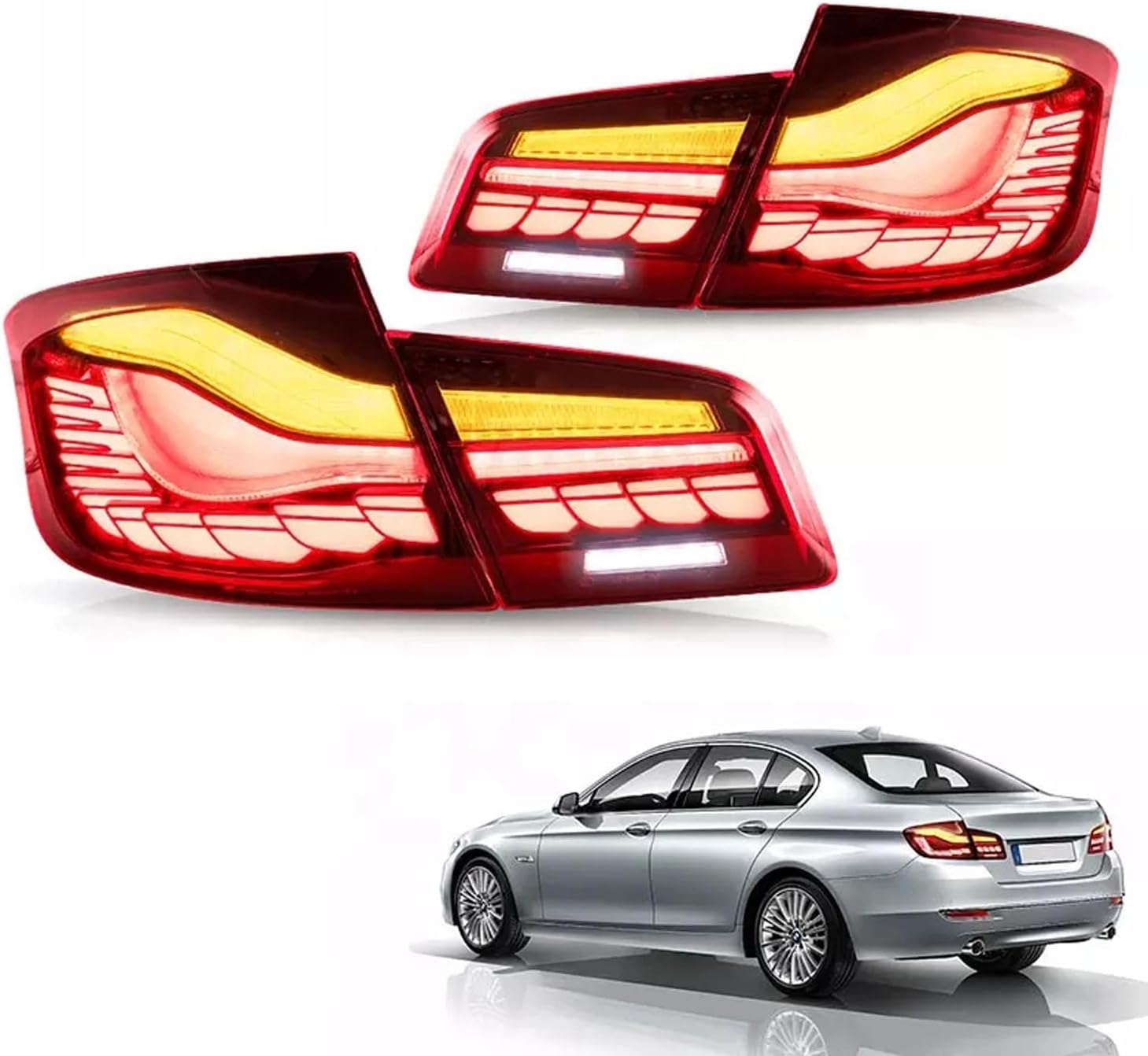 Car Rear Tail Light For BMW Series 5 F10 F18 2011 2012 2013 2014 2015 2016 2017