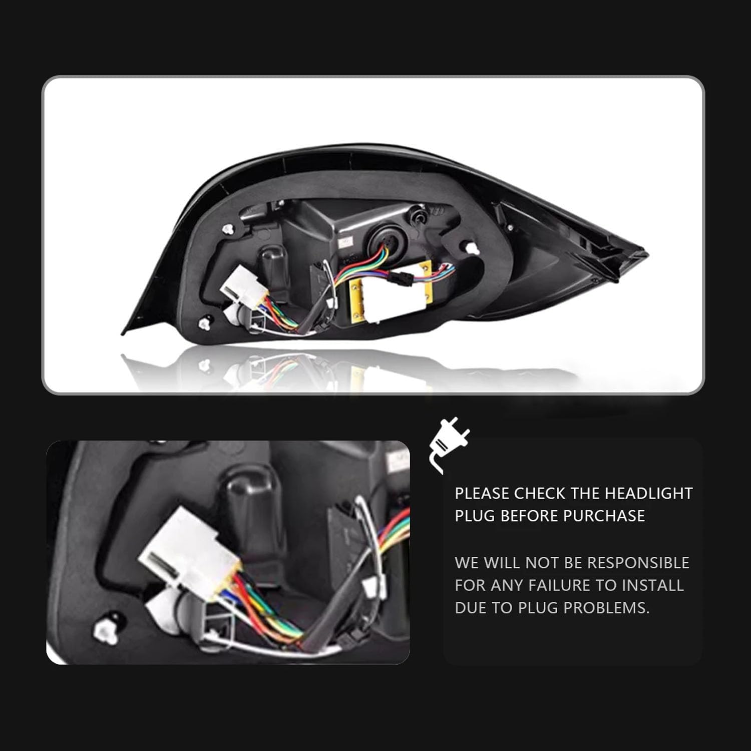 Car Rear Tail Light For BMW 5 Series E60 2003 2004 2005 2006 2007 2008 2009