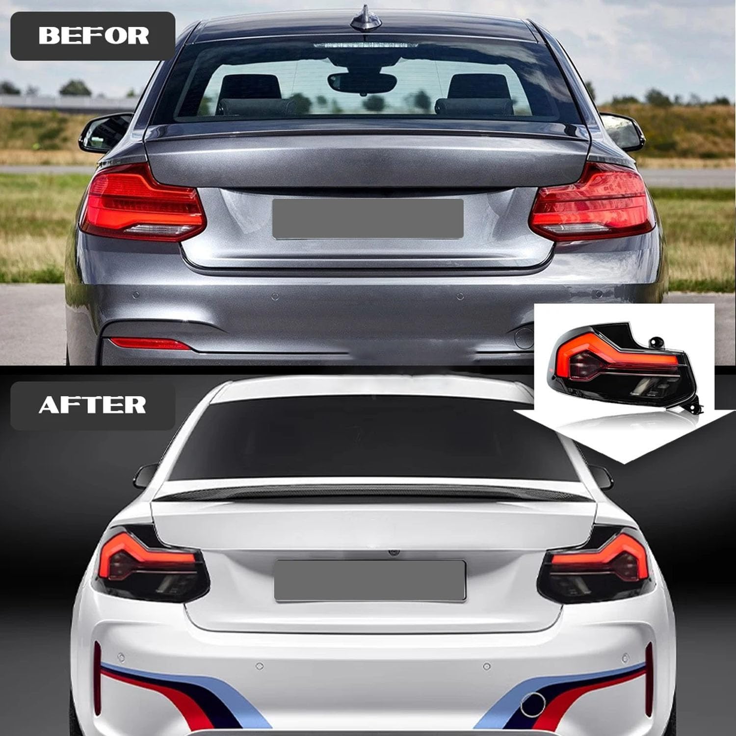 Car Rear Tail Light For BMW 2 Series F22 220i 225i M2 F23 F87