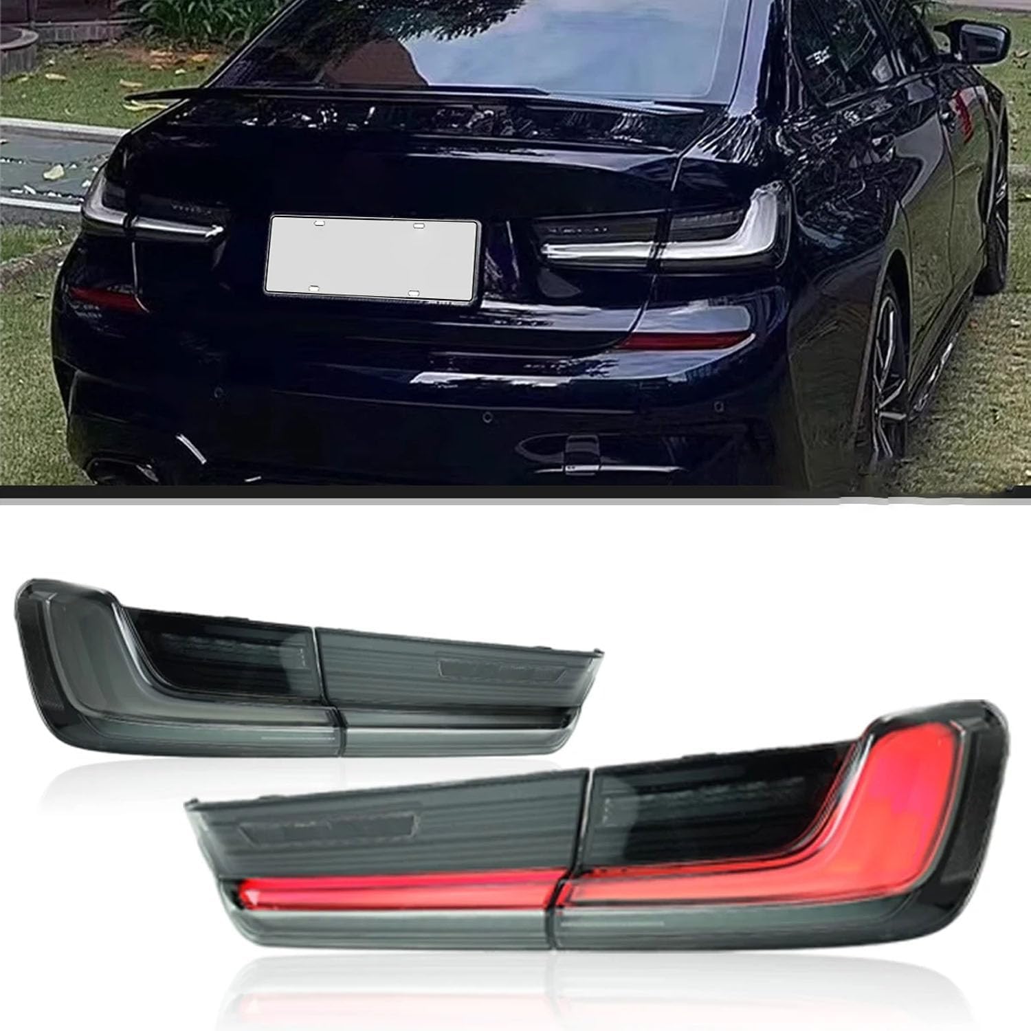 Car Rear Tail Light For BMW 3 Series G20 2019 2020 2021 2022 2023 2024