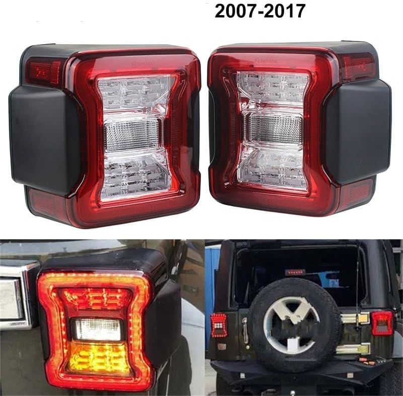 Car Rear Tail Light For Jeep Wrangler JK 2007-2011 2012 2013 2014 2015 2016 2017