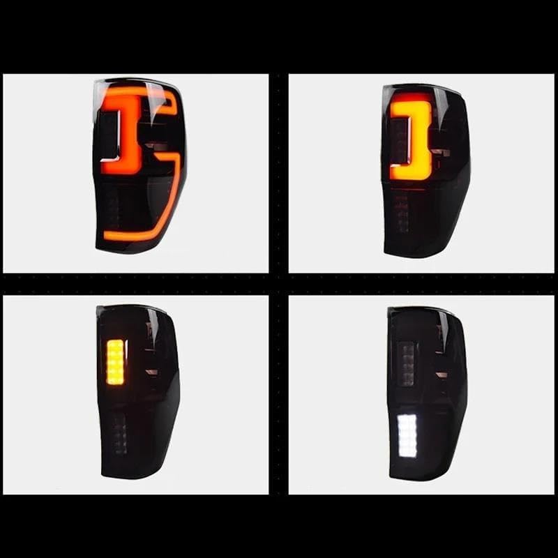 Car Rear Tail Light For Ford Ranger Raptor 2015-2022