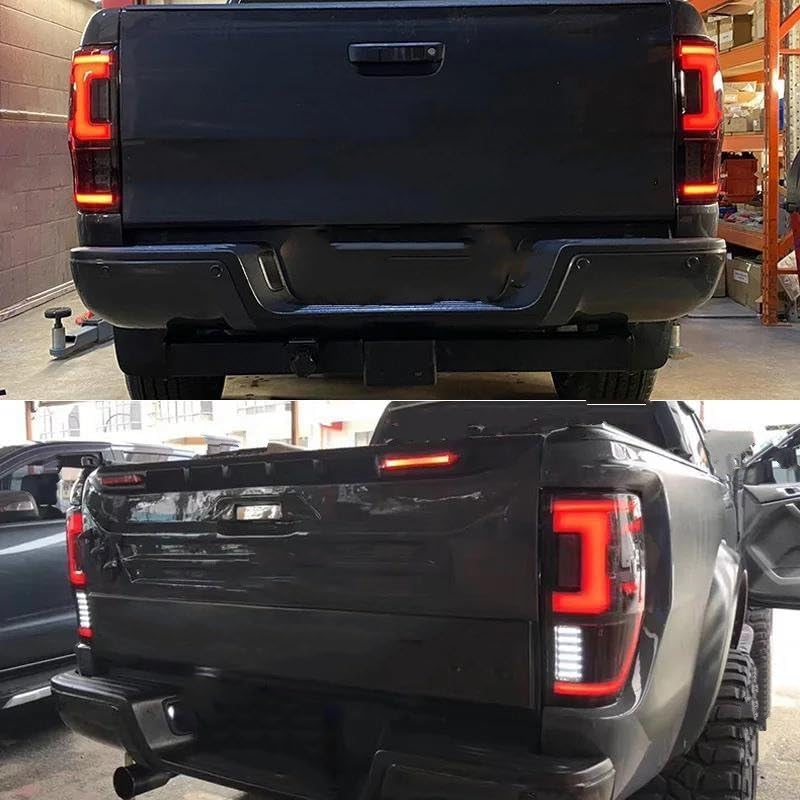 Car Rear Tail Light For Ford Ranger Raptor 2015-2022