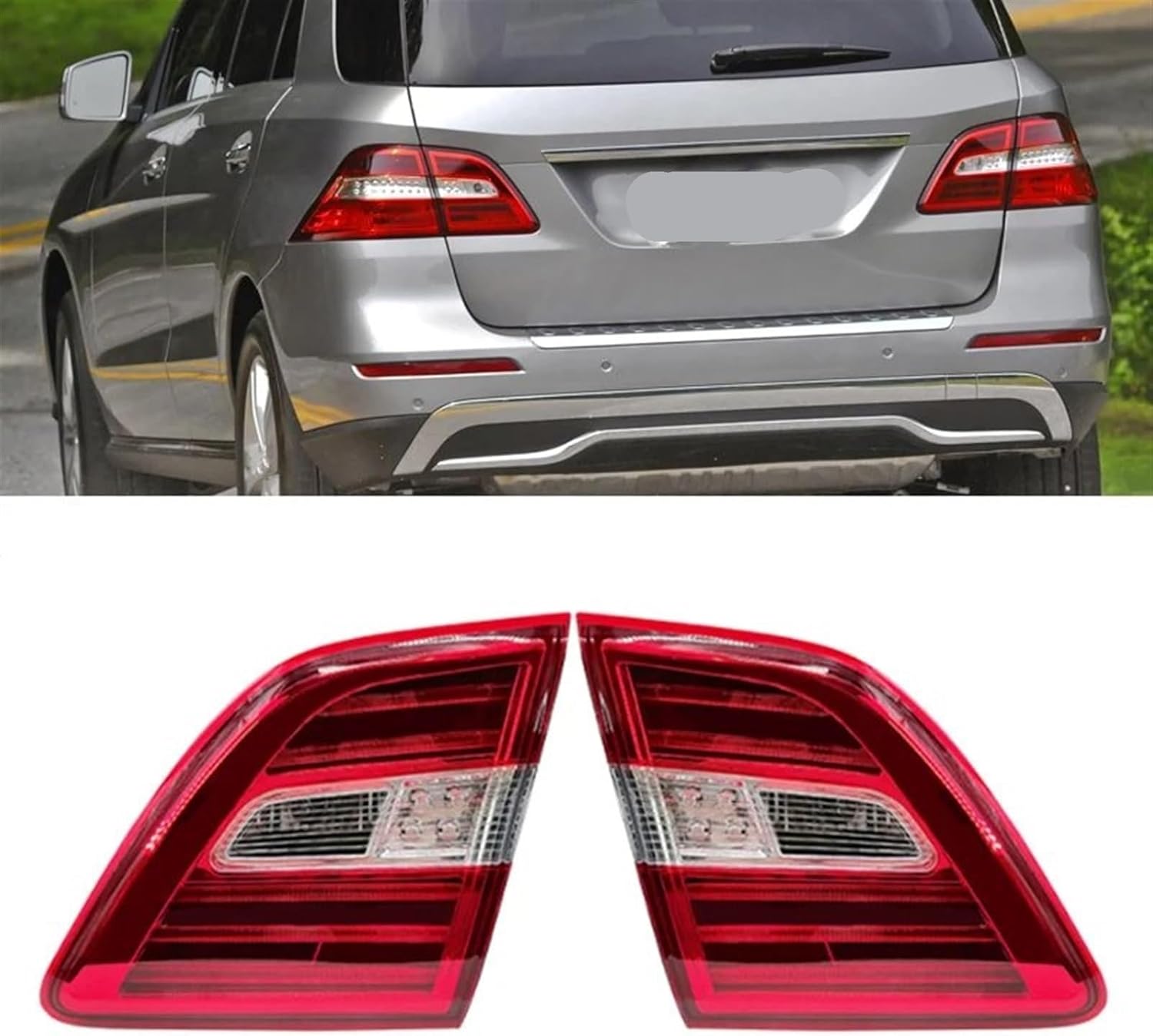 Car Rear Tail Light For Mercedes Benz W166 ML300 ML350 ML400 2012 2013 2014 2015