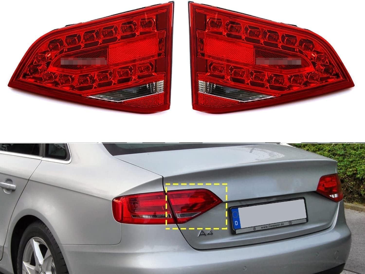 Car Rear Tail Light For Audi A4 B8 2008 2009 2010 2011 2012