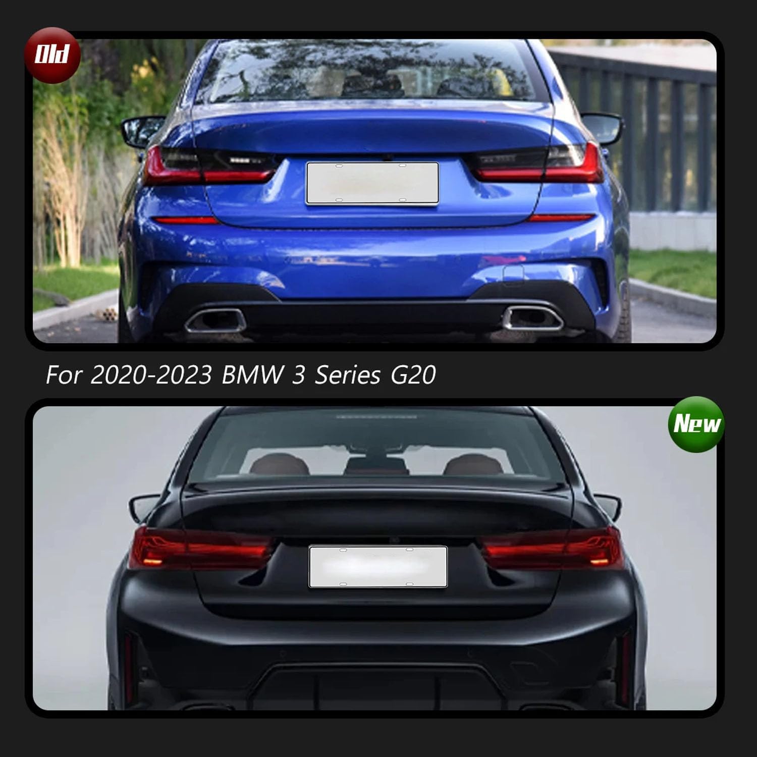 Car Rear Tail Light For BMW 3 Series G20 2020 2021 2022 2023