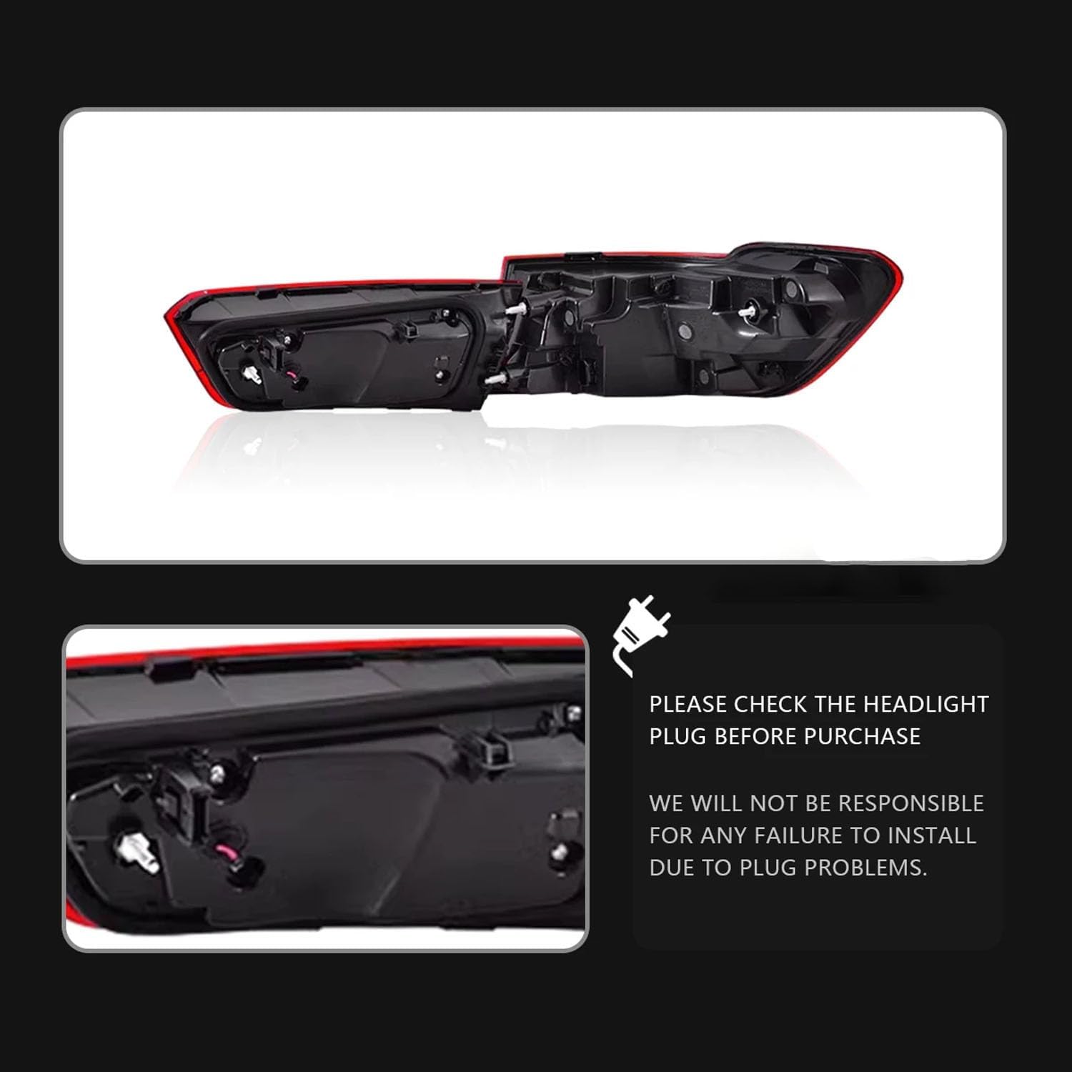 Car Rear Tail Light For BMW 3 Series G20 2020 2021 2022 2023