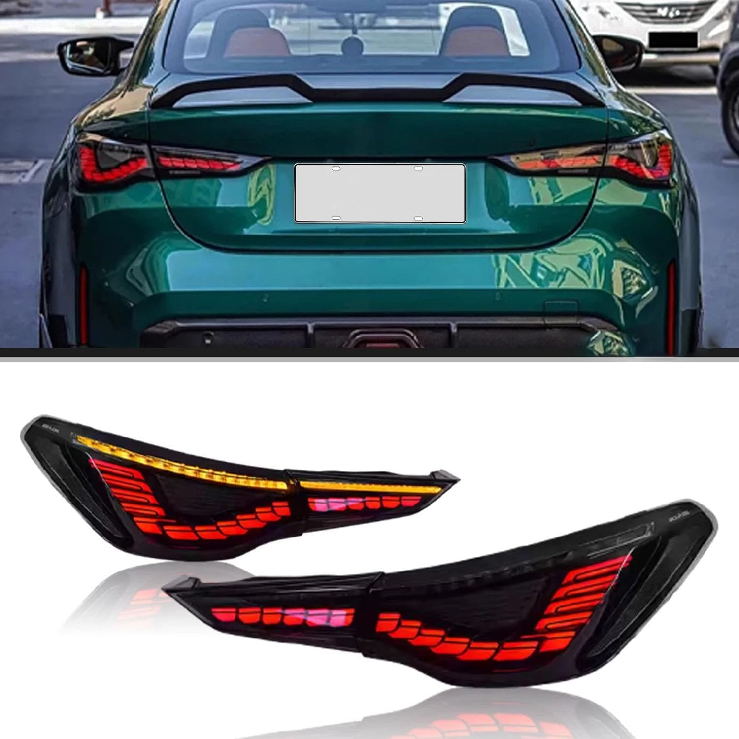 Car Rear Tail Light For BMW 4 Series M4 G22 2020 2021 2022 2023